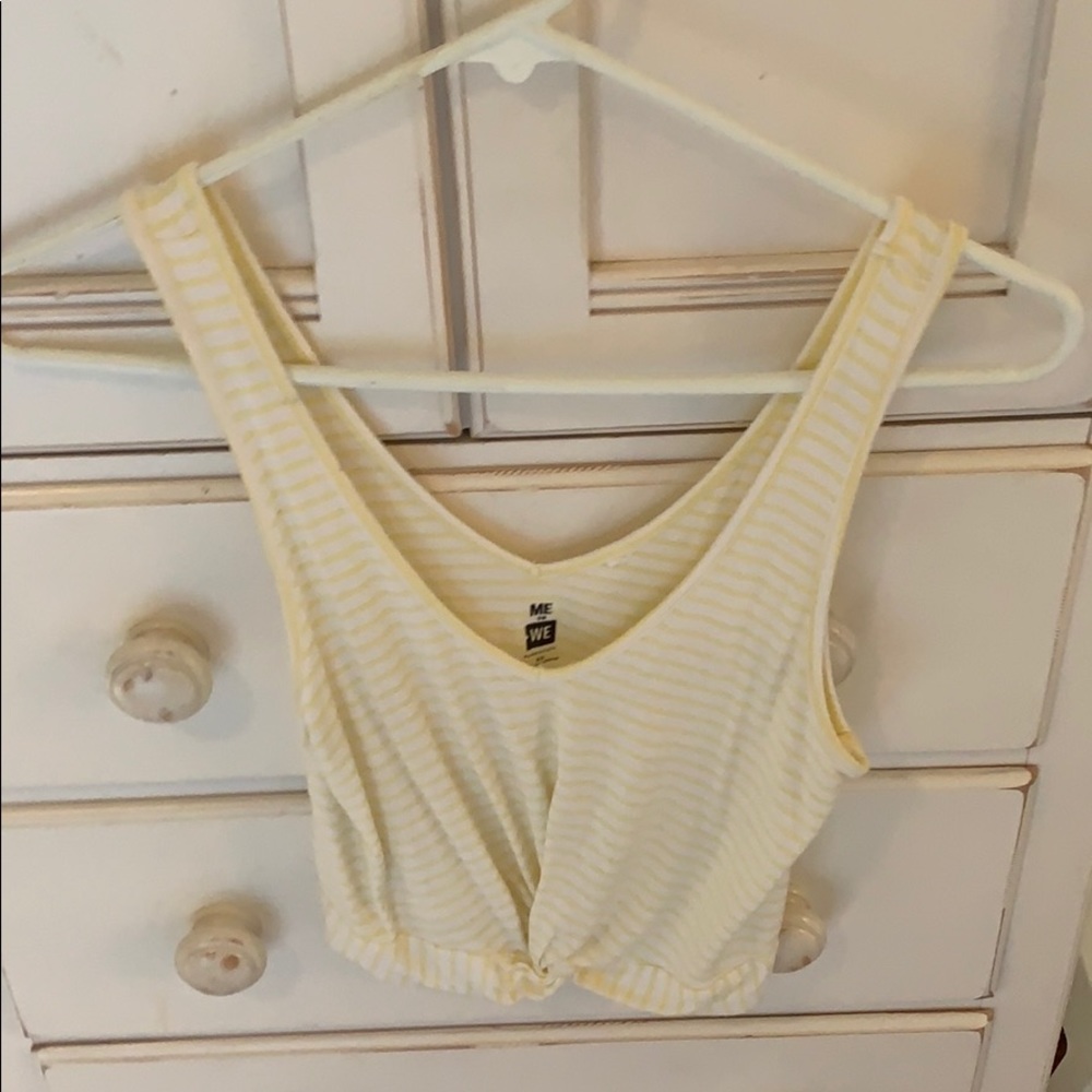 Me to We cropped tank
